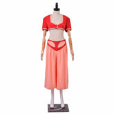 Halloweez Jeannie Cosplay Costume - Magical Belly Dance Dress Outfit - Halloweez